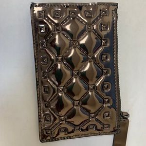 Valentino Garavani stud zip coin purse